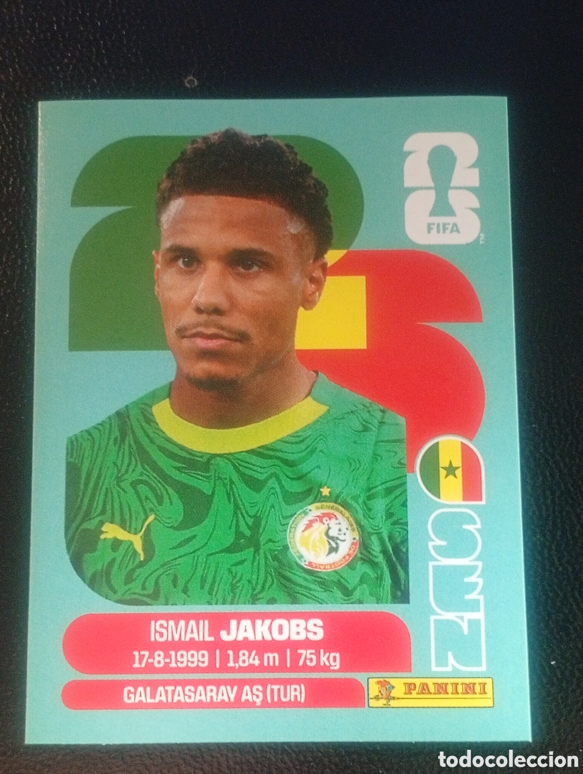 Cromos de f&uacute;tbol: SEN 6 SENEGAL MUNDIAL F&Uacute;TBOL 2026 FIFA WORLD CUP PANINI CROMO STICKER SEN6