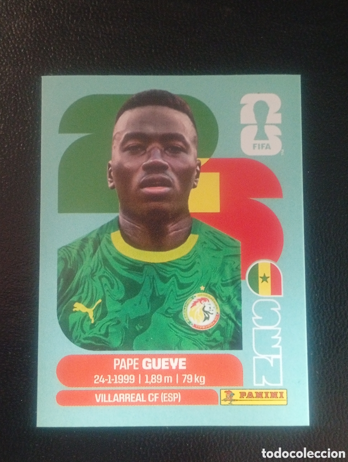 Cromos de f&uacute;tbol: SEN 11 SENEGAL MUNDIAL F&Uacute;TBOL 2026 FIFA WORLD CUP PANINI CROMO STICKER SEN11