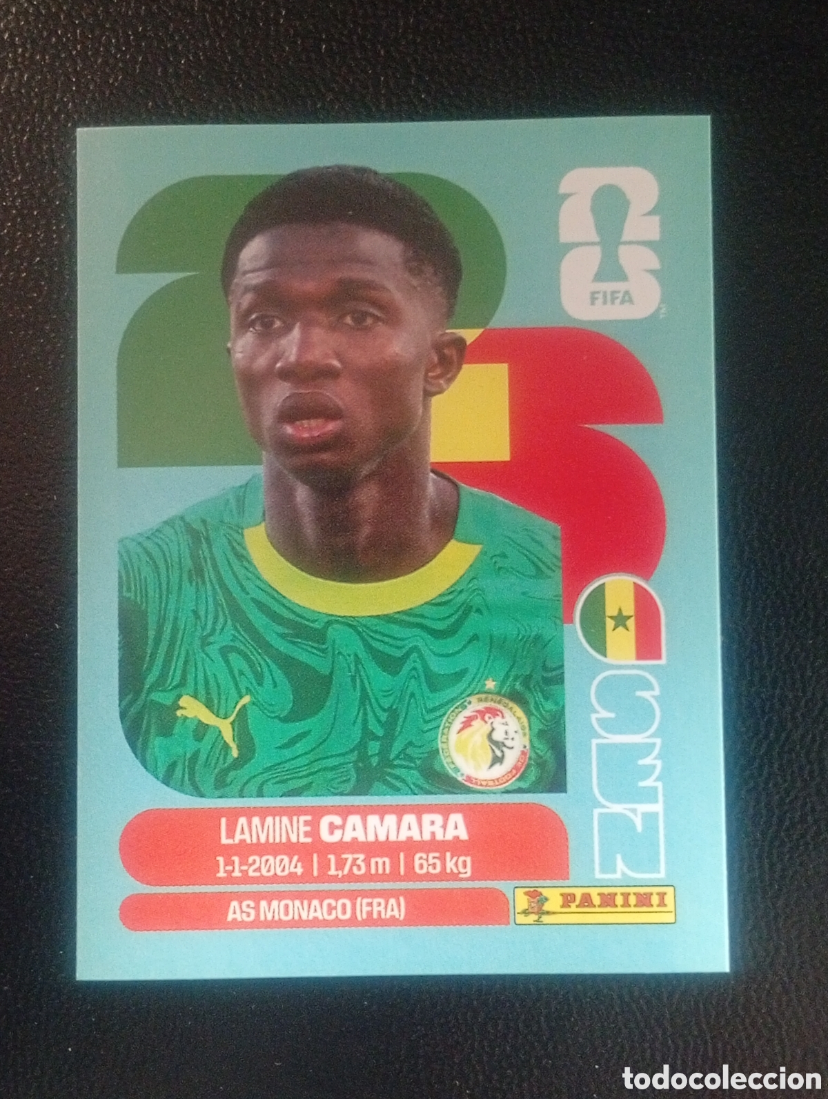 Cromos de f&uacute;tbol: SEN 14 SENEGAL MUNDIAL F&Uacute;TBOL 2026 FIFA WORLD CUP PANINI CROMO STICKER SEN14