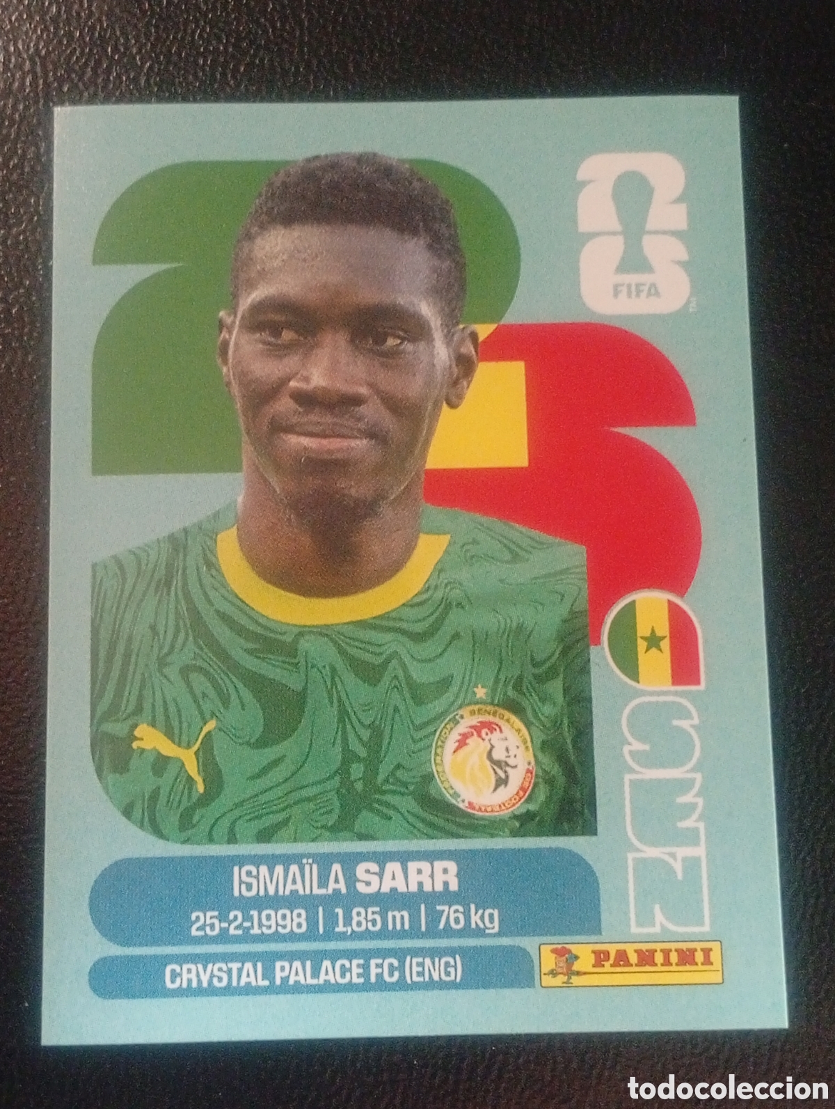 Cromos de f&uacute;tbol: SEN 16 SENEGAL MUNDIAL F&Uacute;TBOL 2026 FIFA WORLD CUP PANINI CROMO STICKER SEN16