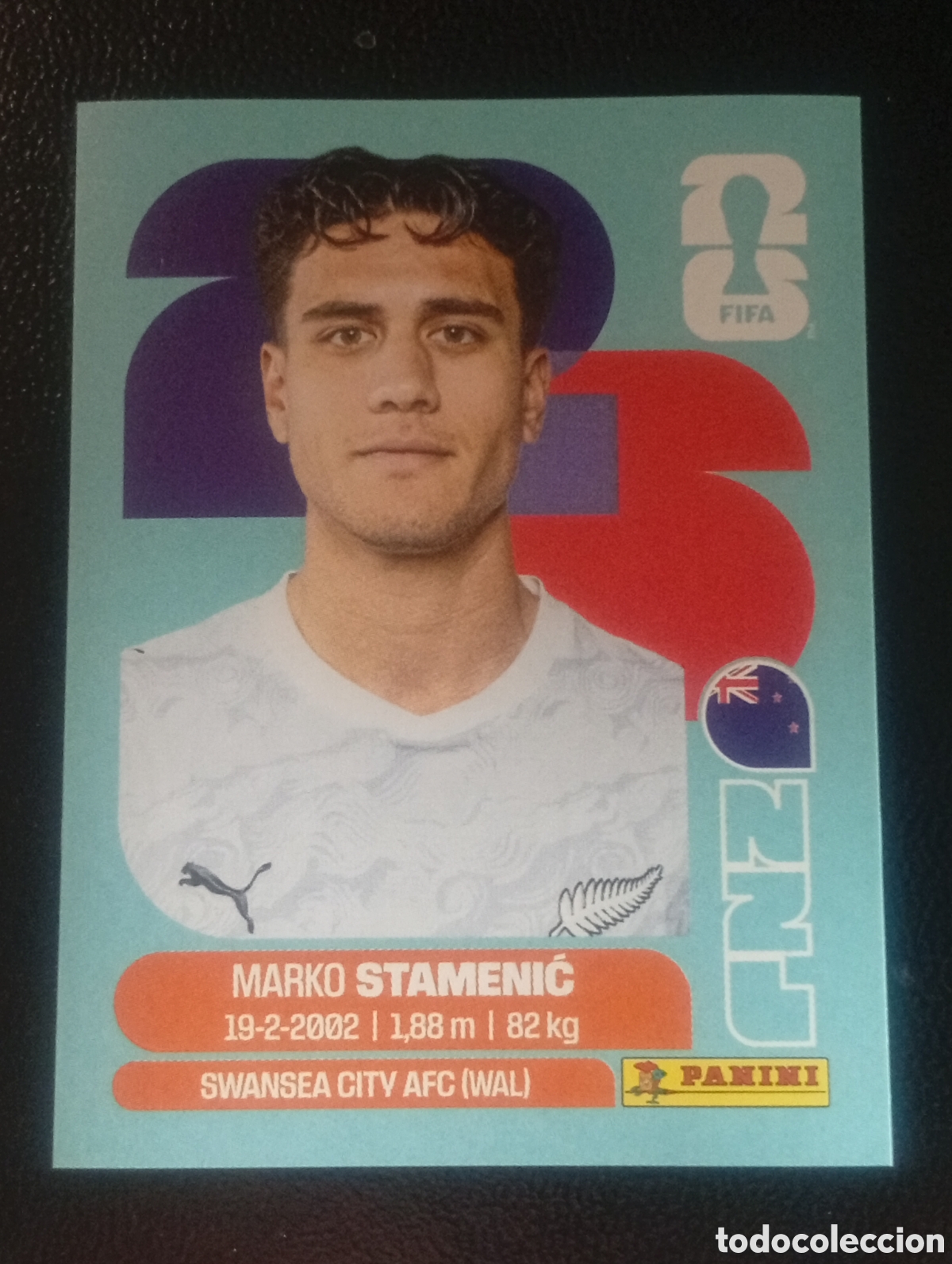 Cromos de f&uacute;tbol: NZL 15 NUEVA ZELANDA MUNDIAL F&Uacute;TBOL 2026 FIFA WORLD CUP PANINI CROMO STICKER NZL15