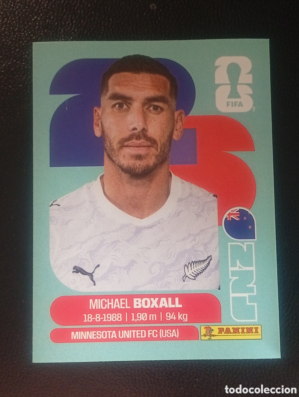 Cromos de f&uacute;tbol: NZL 4 NUEVA ZELANDA MUNDIAL F&Uacute;TBOL 2026 FIFA WORLD CUP PANINI CROMO STICKER NZL4