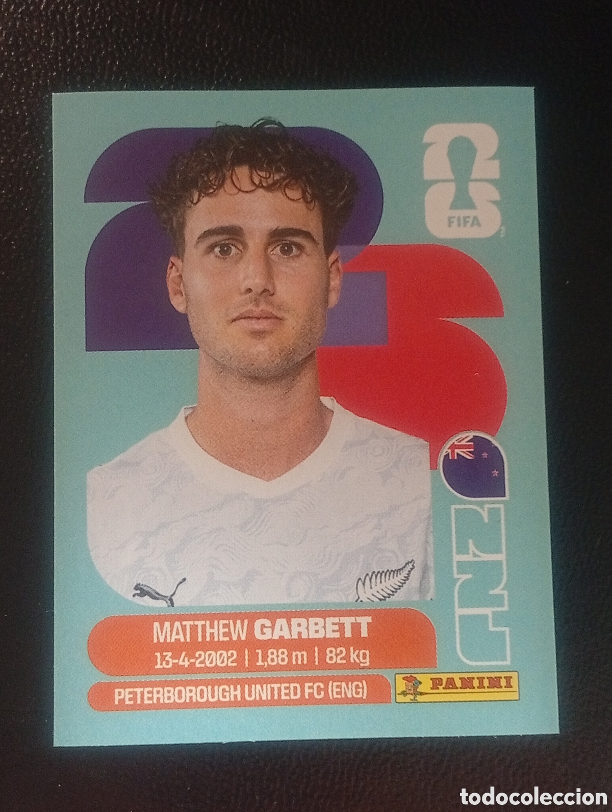 Cromos de f&uacute;tbol: NZL 14 NUEVA ZELANDA MUNDIAL F&Uacute;TBOL 2026 FIFA WORLD CUP PANINI CROMO STICKER NZL14