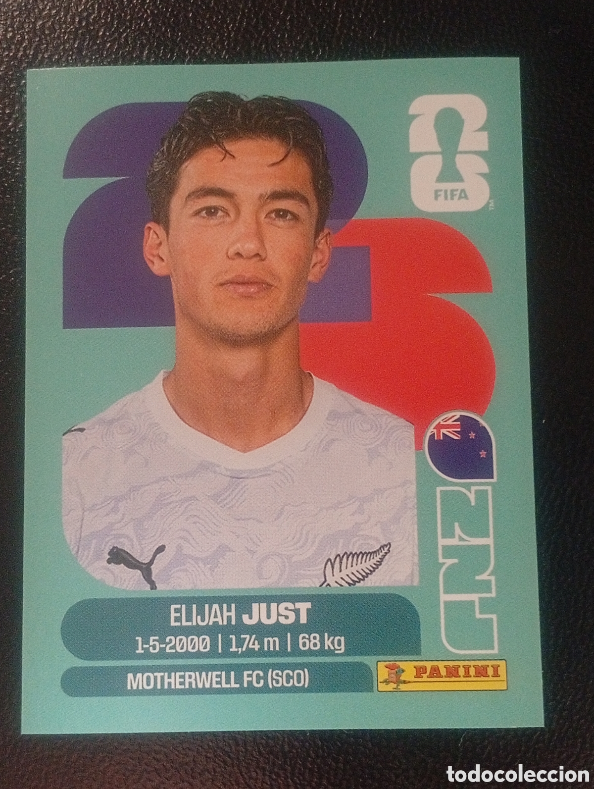 Cromos de f&uacute;tbol: NZL 18 NUEVA ZELANDA MUNDIAL F&Uacute;TBOL 2026 FIFA WORLD CUP PANINI CROMO STICKER NZL18