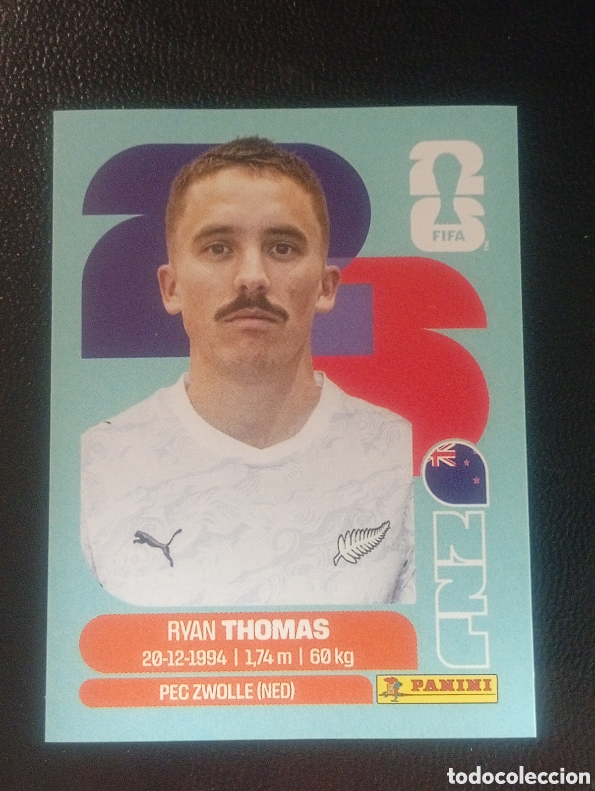 Cromos de f&uacute;tbol: NZL 12 NUEVA ZELANDA MUNDIAL F&Uacute;TBOL 2026 FIFA WORLD CUP PANINI CROMO STICKER NZL12