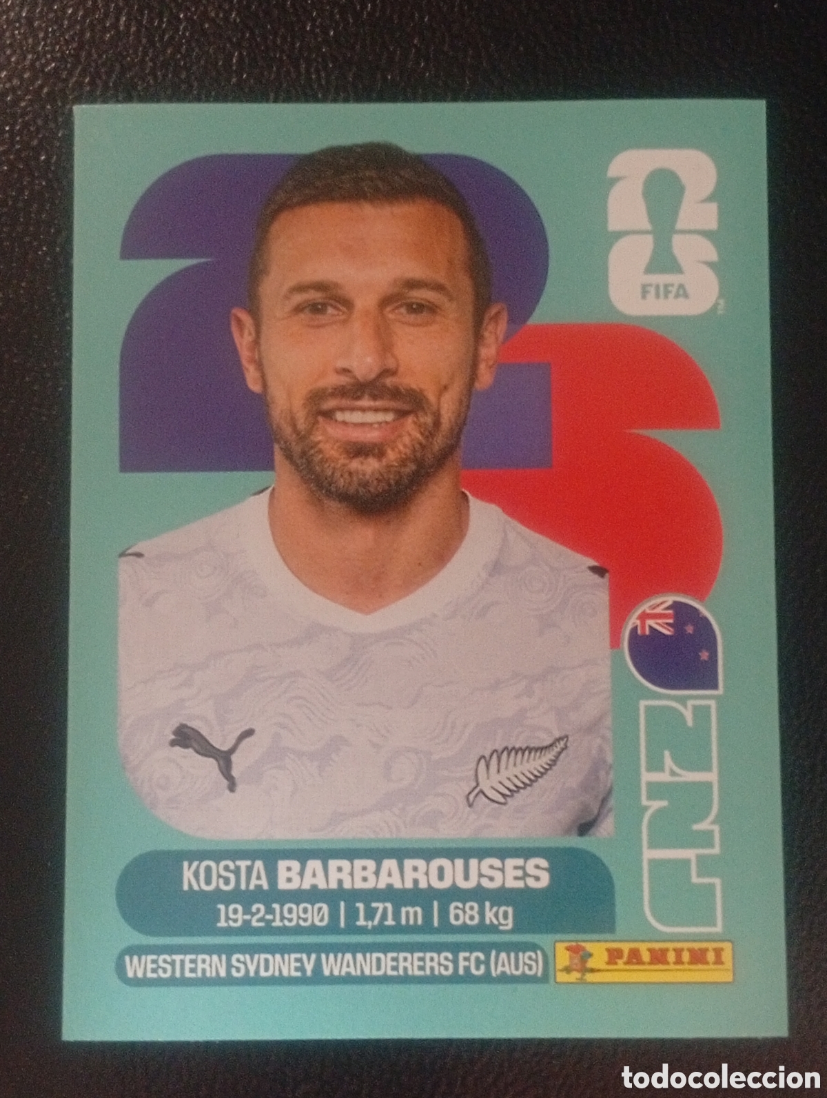 Cromos de f&uacute;tbol: NZL 20 NUEVA ZELANDA MUNDIAL F&Uacute;TBOL 2026 FIFA WORLD CUP PANINI CROMO STICKER NZL20