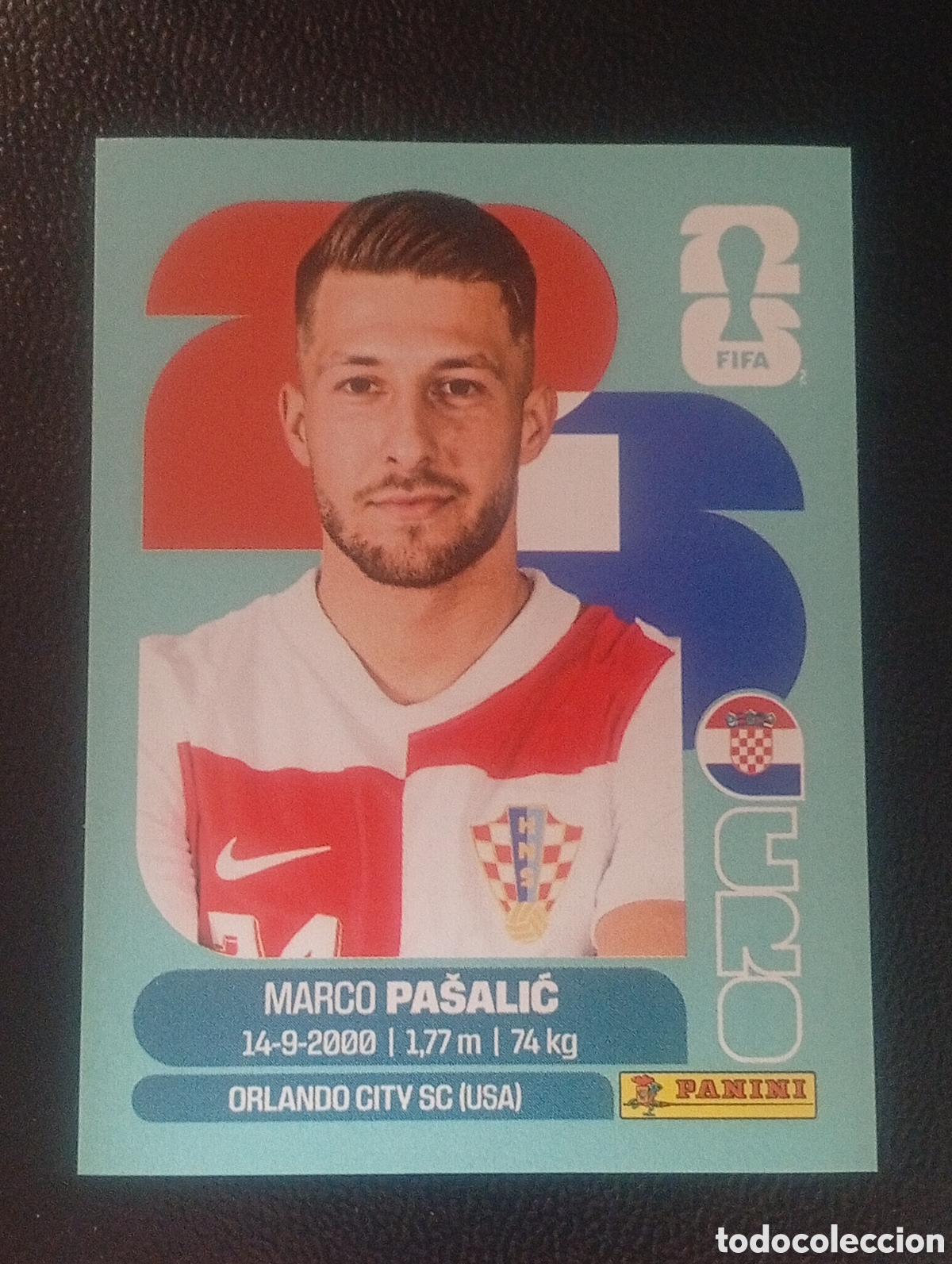 Cromos de f&uacute;tbol: CRO 17 CROACIA MUNDIAL F&Uacute;TBOL 2026 FIFA WORLD CUP PANINI CROMO STICKER CRO17