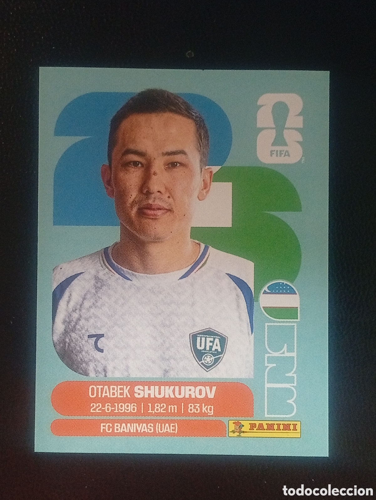 Cromos de f&uacute;tbol: UZB 11 UZBEKIST&Aacute;N MUNDIAL F&Uacute;TBOL 2026 FIFA WORLD CUP PANINI CROMO STICKER UZB11