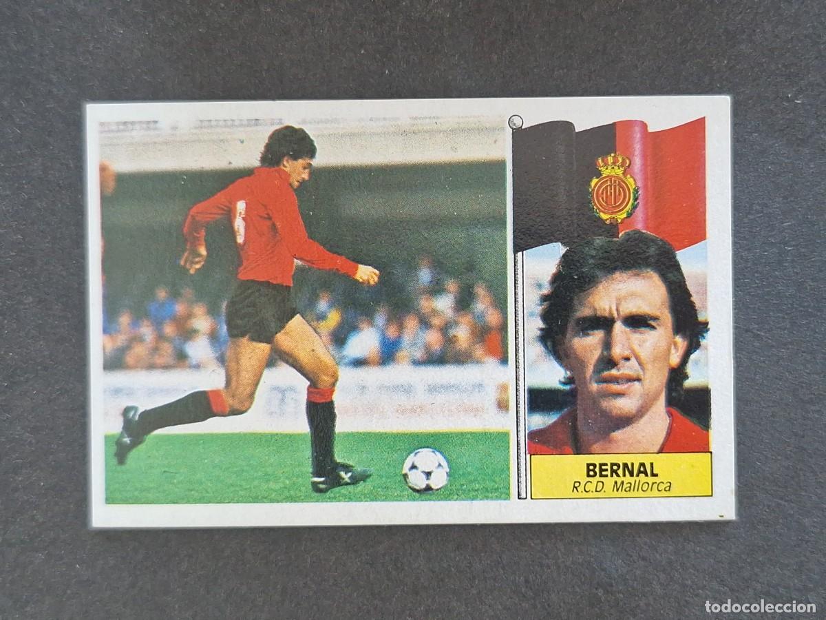 Cromos de f&uacute;tbol: L3 BERNAL R. C. D. MALLORCA LIGA ESTE 1986 1987 86 87 NUNCA PEGADO SIN PEGAR
