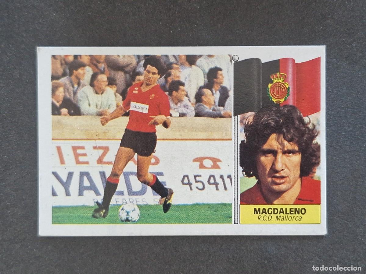 Cromos de f&uacute;tbol: L3 MAGDALENO R. C. D. MALLORCA LIGA ESTE 1986 1987 86 87 NUNCA PEGADO SIN PEGAR