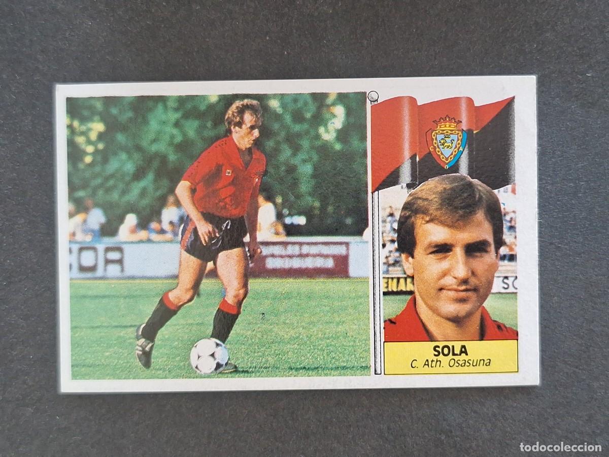 Cromos de f&uacute;tbol: L3 SOLA C. A. OSASUNA LIGA ESTE 1986 1987 86 87 NUNCA PEGADO SIN PEGAR