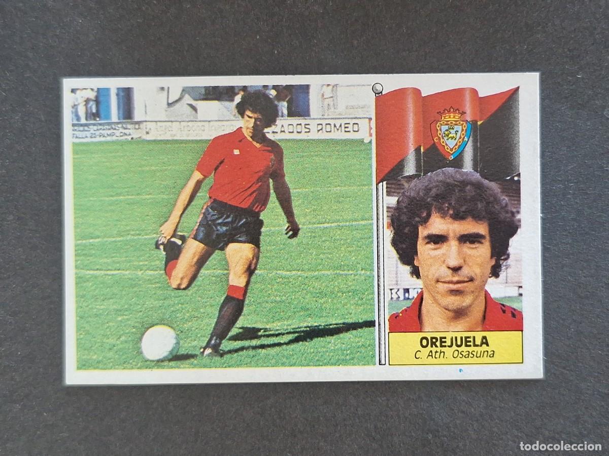 Cromos de f&uacute;tbol: L3 OREJUELA C. A. OSASUNA LIGA ESTE 1986 1987 86 87 NUNCA PEGADO SIN PEGAR