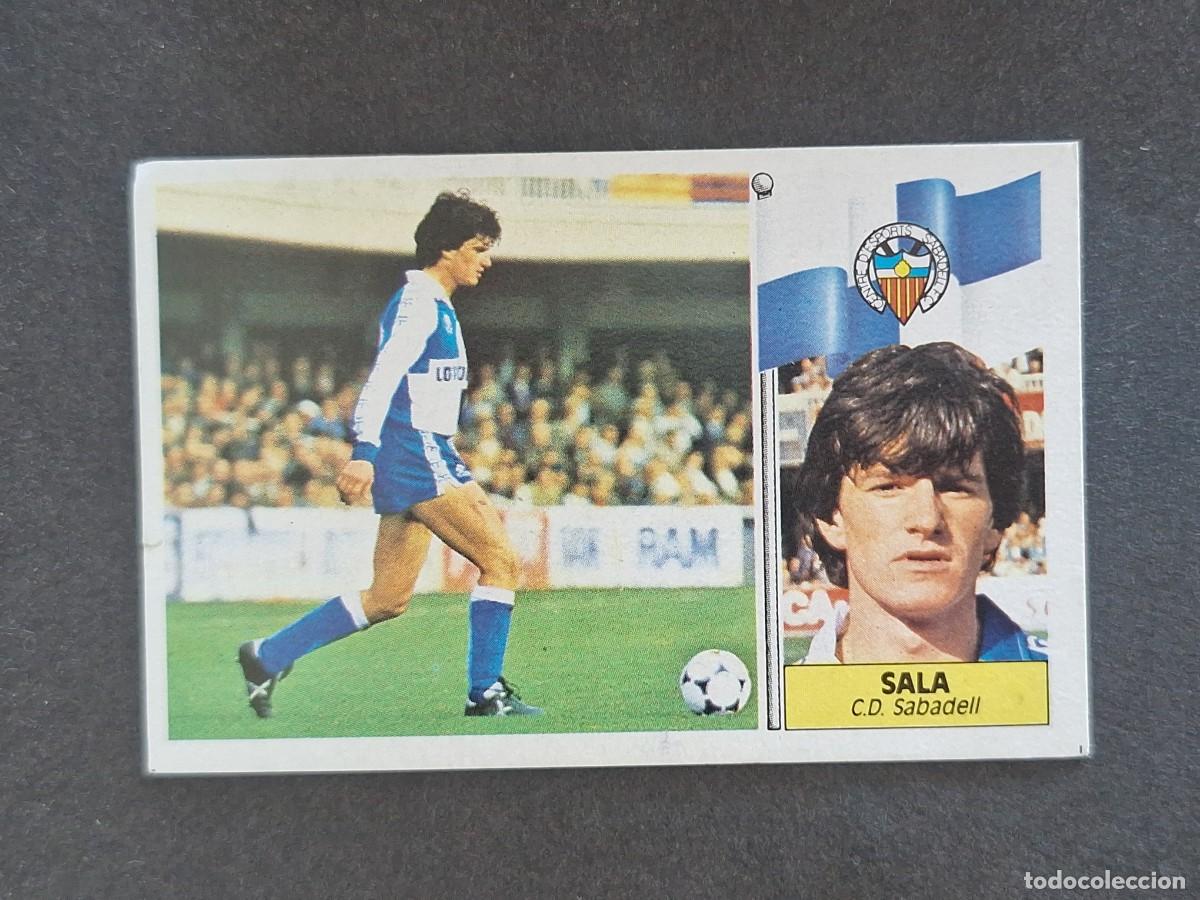 Cromos de f&uacute;tbol: L3 SALA C. D. SABADELL LIGA ESTE 1986 1987 86 87 NUNCA PEGADO SIN PEGAR