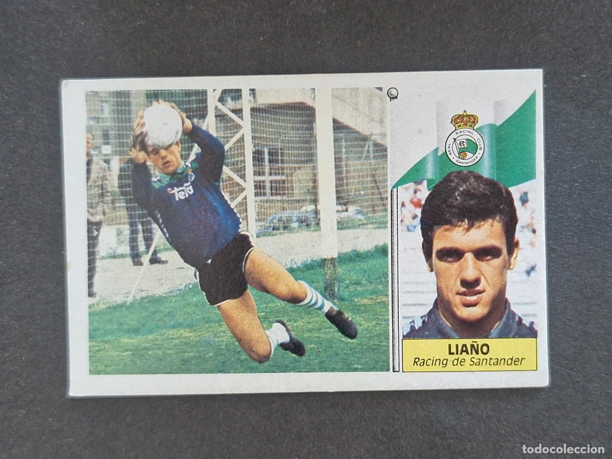 Cromos de f&uacute;tbol: L3 LIA&Ntilde;O RACING DE SANTANDER LIGA ESTE 1986 1987 86 87 NUNCA PEGADO SIN PEGAR