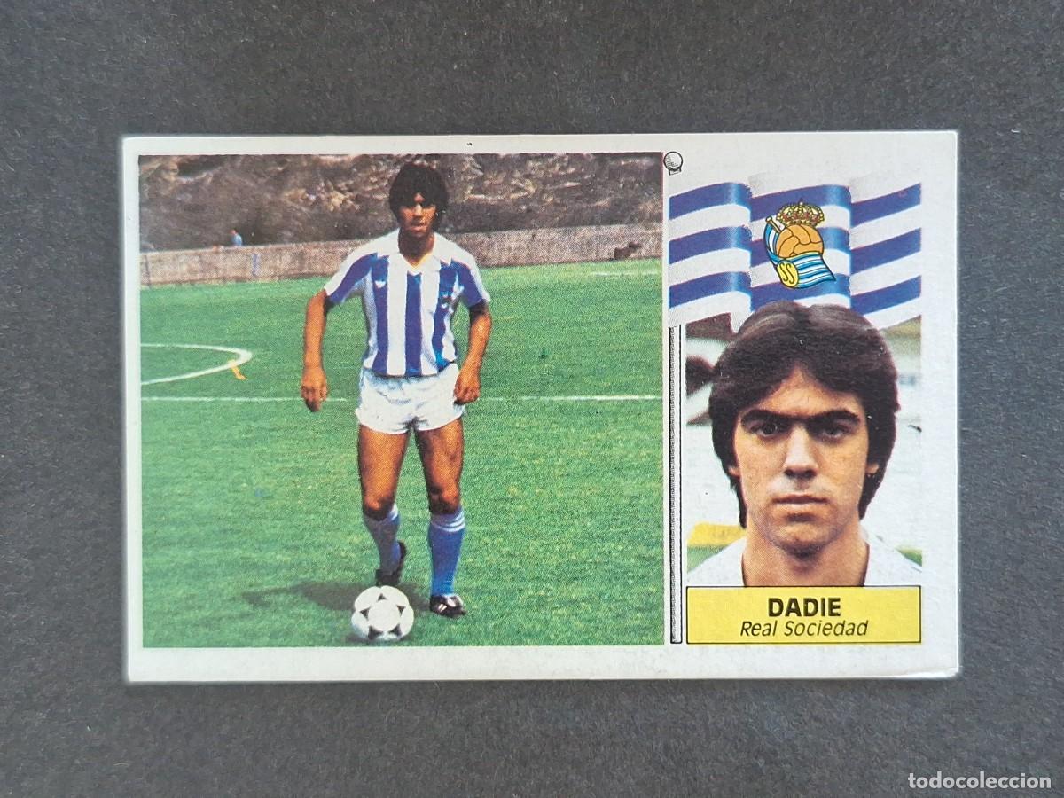 Cromos de f&uacute;tbol: L3 DADIE REAL SOCIEDAD LIGA ESTE 1986 1987 86 87 NUNCA PEGADO SIN PEGAR