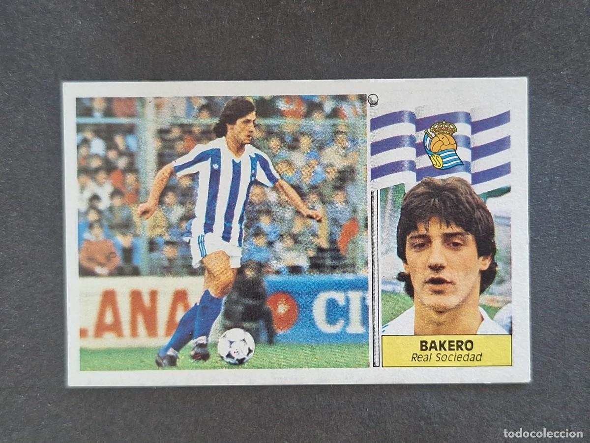 Cromos de f&uacute;tbol: L3 BAKERO REAL SOCIEDAD LIGA ESTE 1986 1987 86 87 NUNCA PEGADO SIN PEGAR