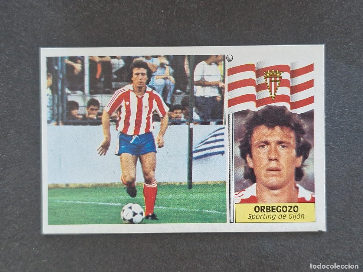 Cromos de f&uacute;tbol: L3 ORBEGOZO SPORTING DE GIJON LIGA ESTE 1986 1987 86 87 NUNCA PEGADO SIN PEGAR