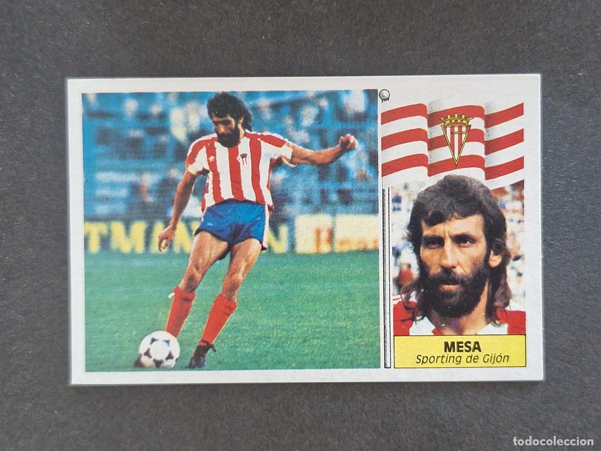 Cromos de f&uacute;tbol: L3 MESA SPORTING DE GIJON LIGA ESTE 1986 1987 86 87 NUNCA PEGADO SIN PEGAR