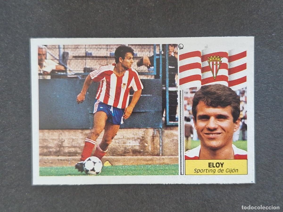 Cromos de f&uacute;tbol: L3 ELOY SPORTING DE GIJON LIGA ESTE 1986 1987 86 87 NUNCA PEGADO SIN PEGAR