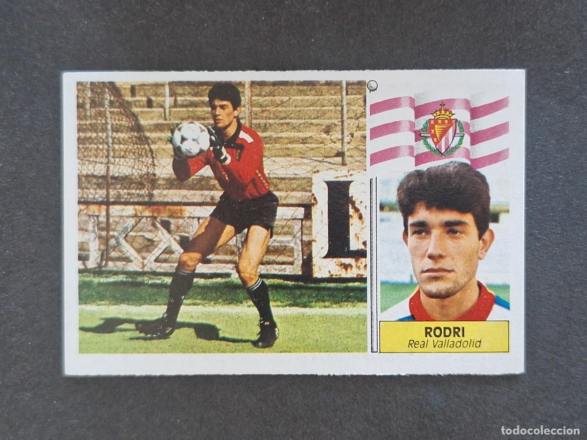 Cromos de f&uacute;tbol: L3 RODRI REAL VALLADOLID LIGA ESTE 1986 1987 86 87 NUNCA PEGADO SIN PEGAR