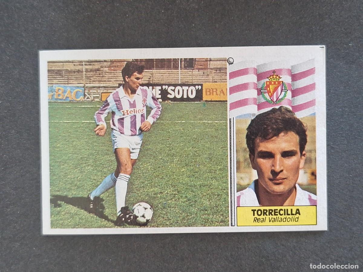 Cromos de f&uacute;tbol: L3 TORRECILLA REAL VALLADOLID LIGA ESTE 1986 1987 86 87 NUNCA PEGADO SIN PEGAR