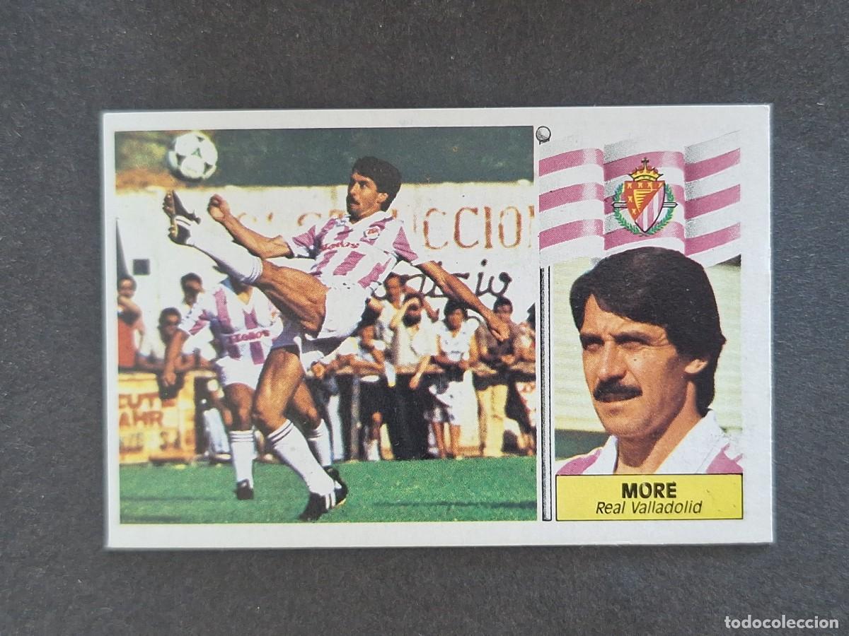 Cromos de f&uacute;tbol: L3 MORE REAL VALLADOLID LIGA ESTE 1986 1987 86 87 NUNCA PEGADO SIN PEGAR