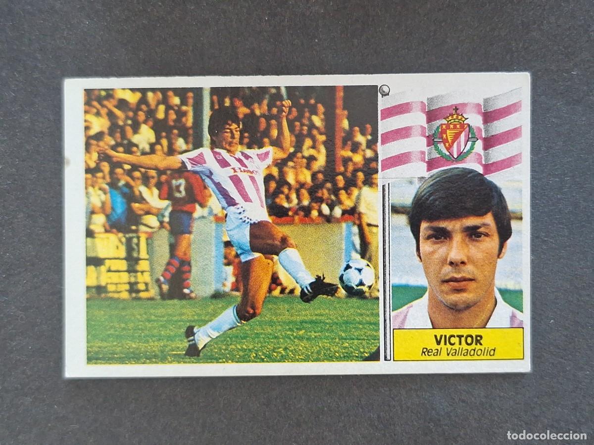 Cromos de f&uacute;tbol: L3 VICTOR REAL VALLADOLID LIGA ESTE 1986 1987 86 87 NUNCA PEGADO SIN PEGAR