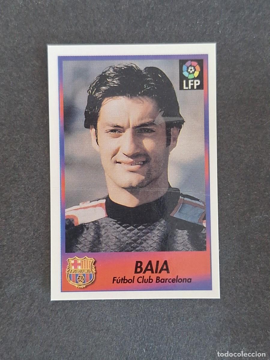 Cromos de f&uacute;tbol: L1 BAIA F. C. BARCELONA 2 BOLLYCAO FUTBOL LIGA 1996 1997 96 97 NUNCA PEGADO SIN PEGAR