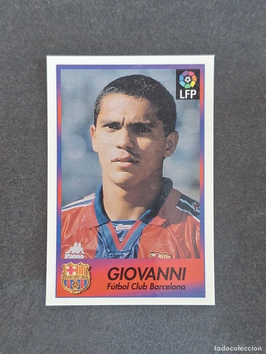 Cromos de f&uacute;tbol: L1 GIOVANNI F. C. BARCELONA 10 BOLLYCAO FUTBOL LIGA 1996 1997 96 97 NUNCA PEGADO SIN PEGAR