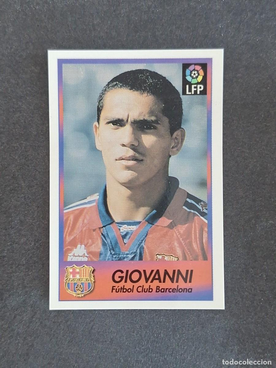 Cromos de f&uacute;tbol: L1 GIOVANNI F. C. BARCELONA 10 BOLLYCAO FUTBOL LIGA 1996 1997 96 97 NUNCA PEGADO SIN PEGAR