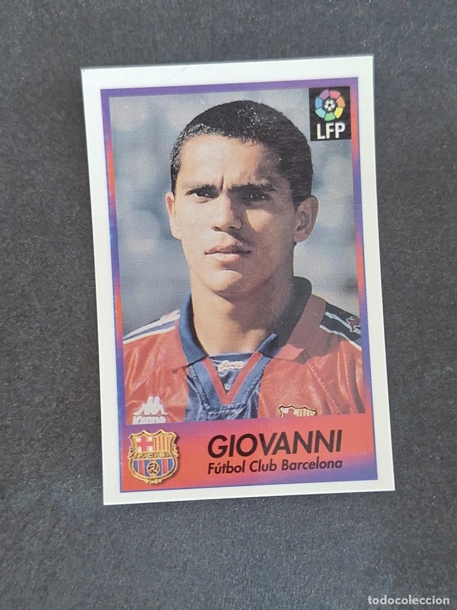 Cromos de f&uacute;tbol: L1 GIOVANNI F. C. BARCELONA 10 BOLLYCAO FUTBOL LIGA 1996 1997 96 97 NUNCA PEGADO SIN PEGAR