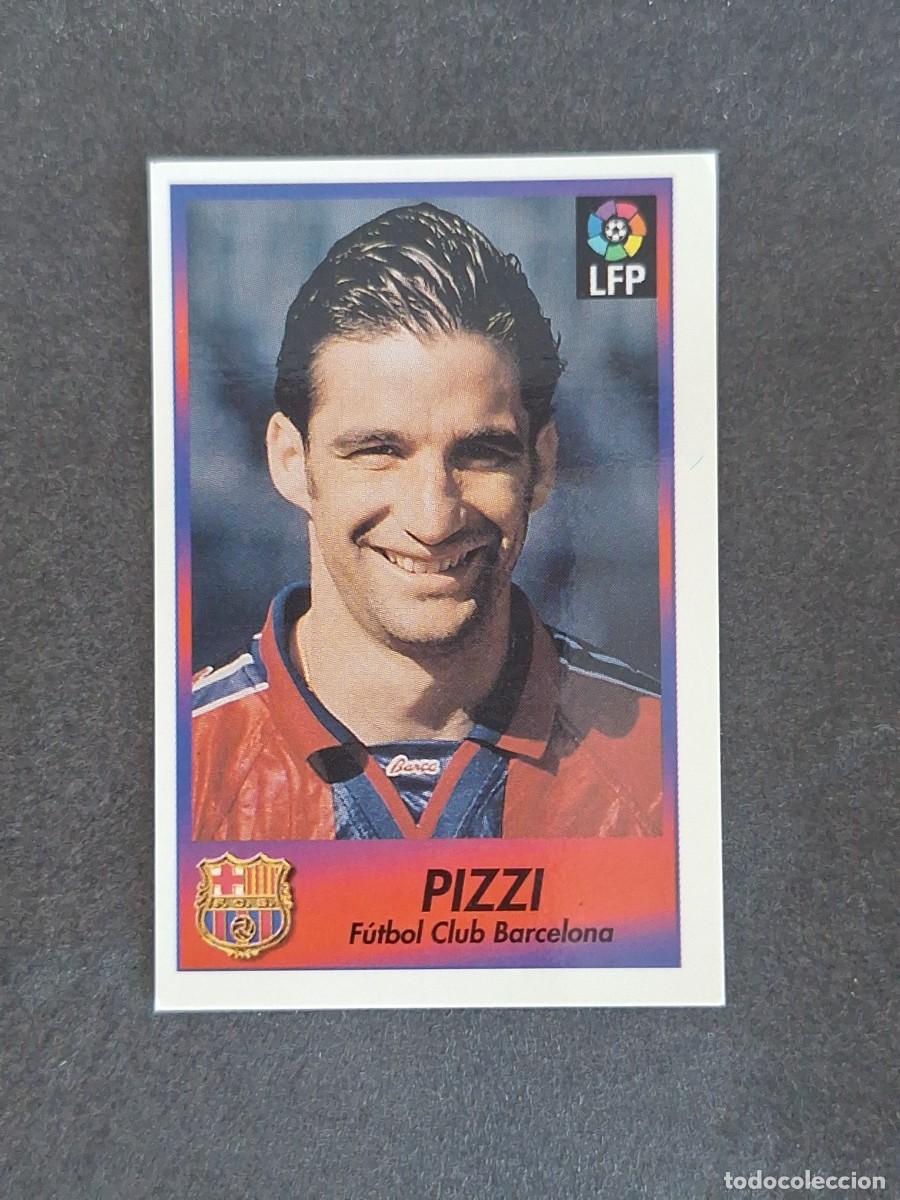 Cromos de f&uacute;tbol: L1 PIZZI F. C. BARCELONA 12 BOLLYCAO FUTBOL LIGA 1996 1997 96 97 NUNCA PEGADO SIN PEGAR