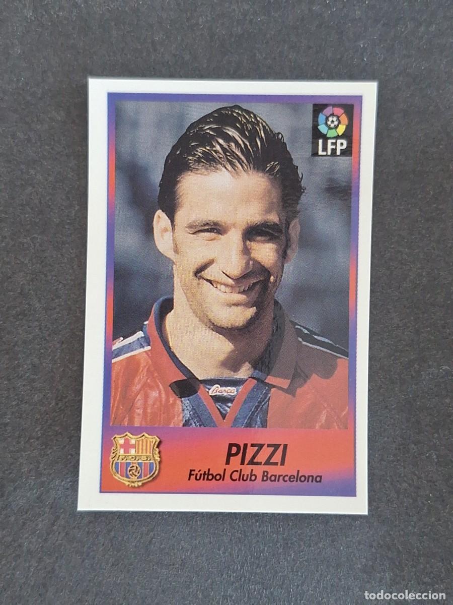 Cromos de f&uacute;tbol: L1 PIZZI F. C. BARCELONA 12 BOLLYCAO FUTBOL LIGA 1996 1997 96 97 NUNCA PEGADO SIN PEGAR