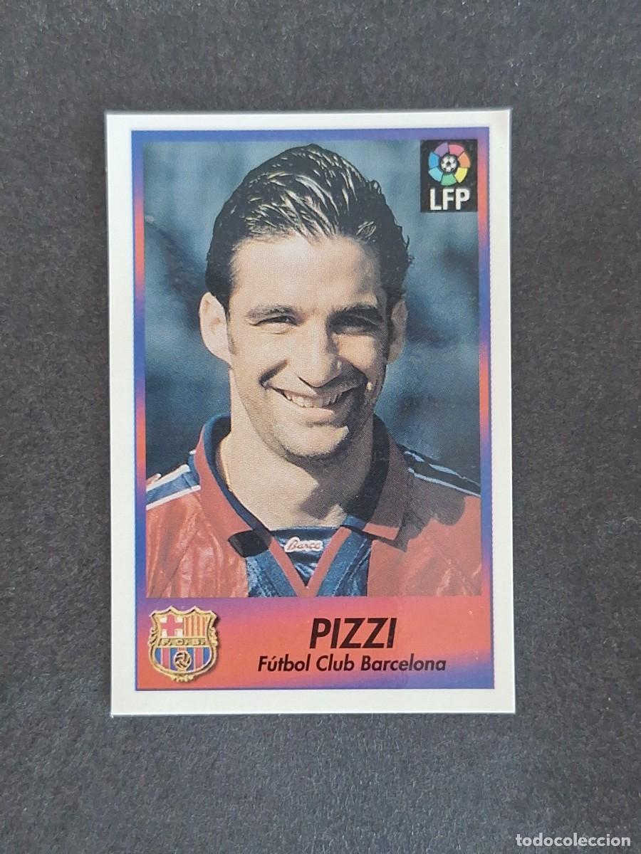 Cromos de f&uacute;tbol: L1 PIZZI F. C. BARCELONA 12 BOLLYCAO FUTBOL LIGA 1996 1997 96 97 NUNCA PEGADO SIN PEGAR