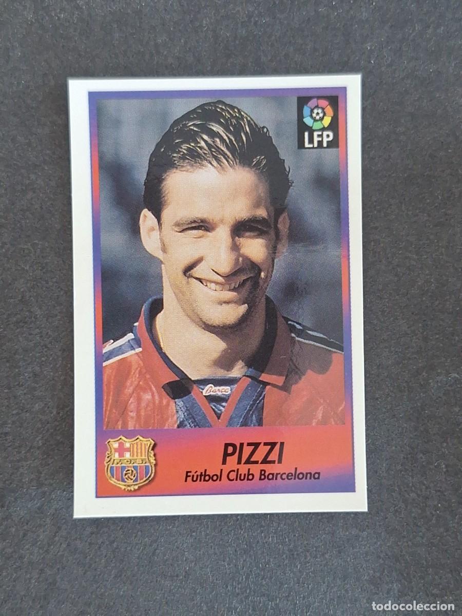 Cromos de f&uacute;tbol: L1 PIZZI F. C. BARCELONA 12 BOLLYCAO FUTBOL LIGA 1996 1997 96 97 NUNCA PEGADO SIN PEGAR
