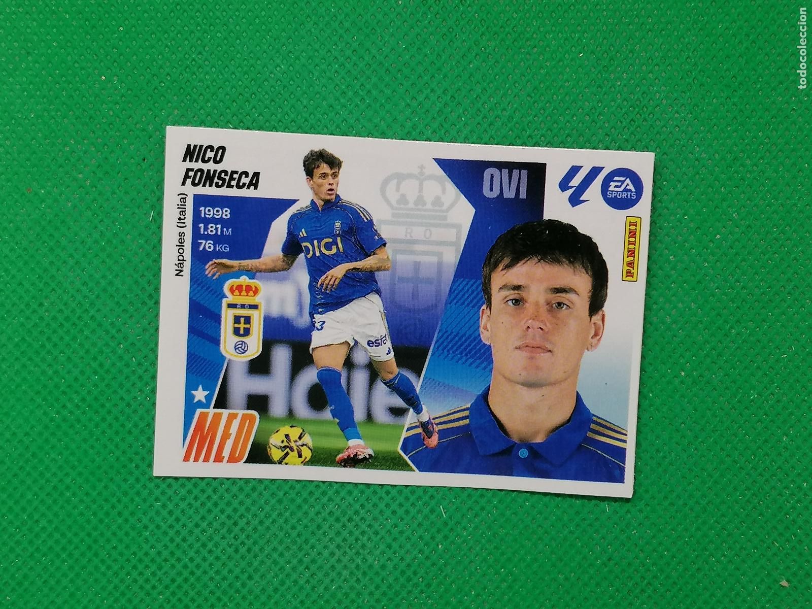 Cromos de f&uacute;tbol: 26 NINO FONSECA OVIEDO MERCADO INVIERNO ⚽ PANINI LIGA ESTE 25 26 2025 2026 ⚽
