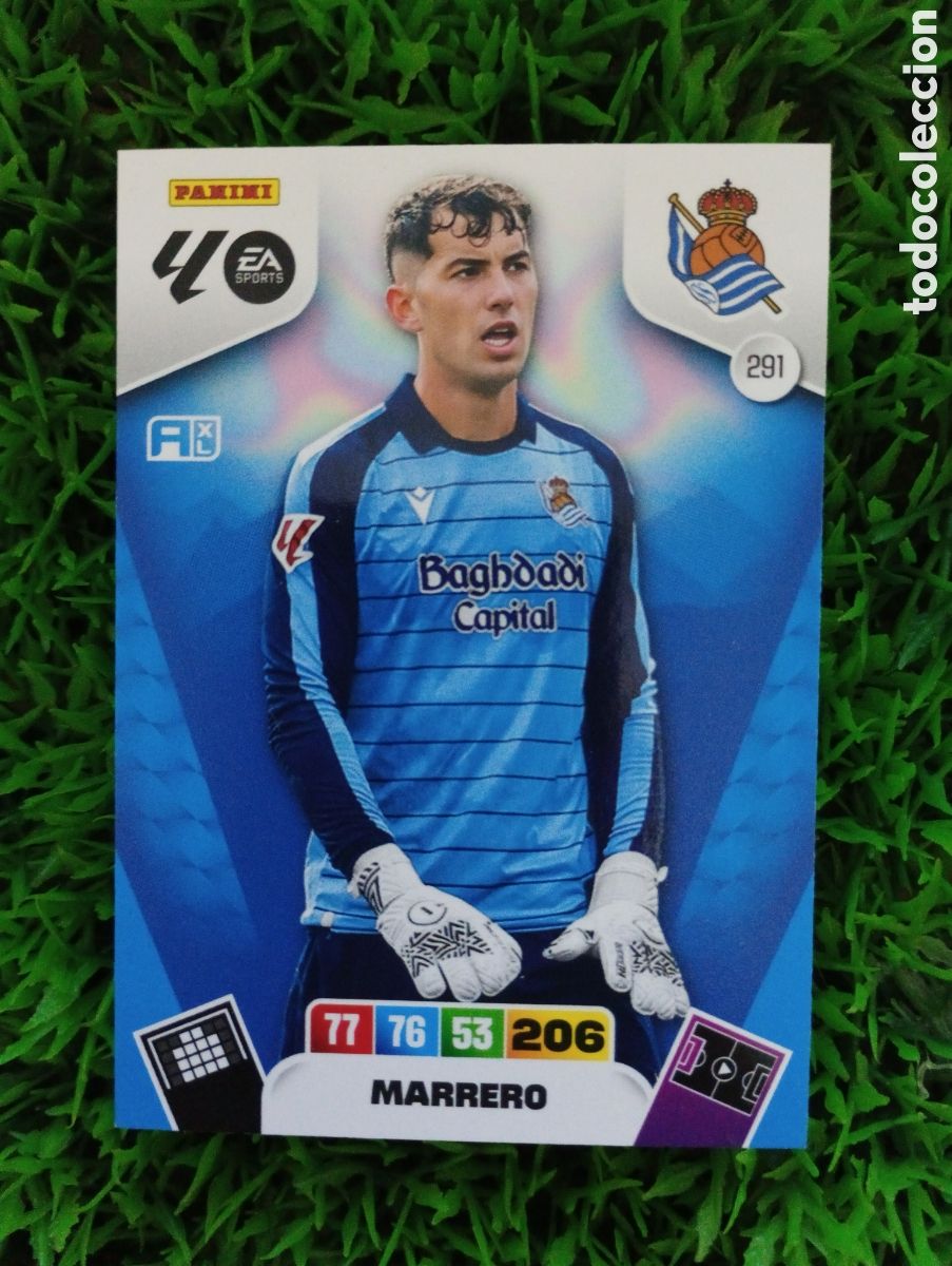 Cromos de f&uacute;tbol: Marrero Real Sociedad Adrenalyn 25-26 # 291