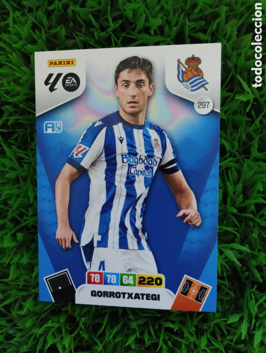 Cromos de f&uacute;tbol: Gorrotxategi Real Sociedad Adrenalyn 25-26 # 297