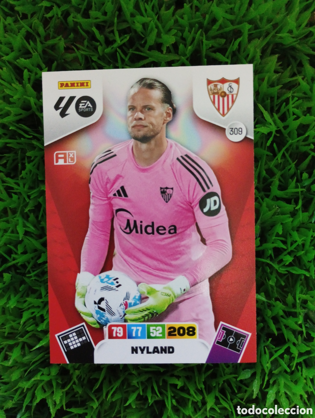 Cromos de f&uacute;tbol: Nyland Sevilla Adrenalyn 25-26 # 309