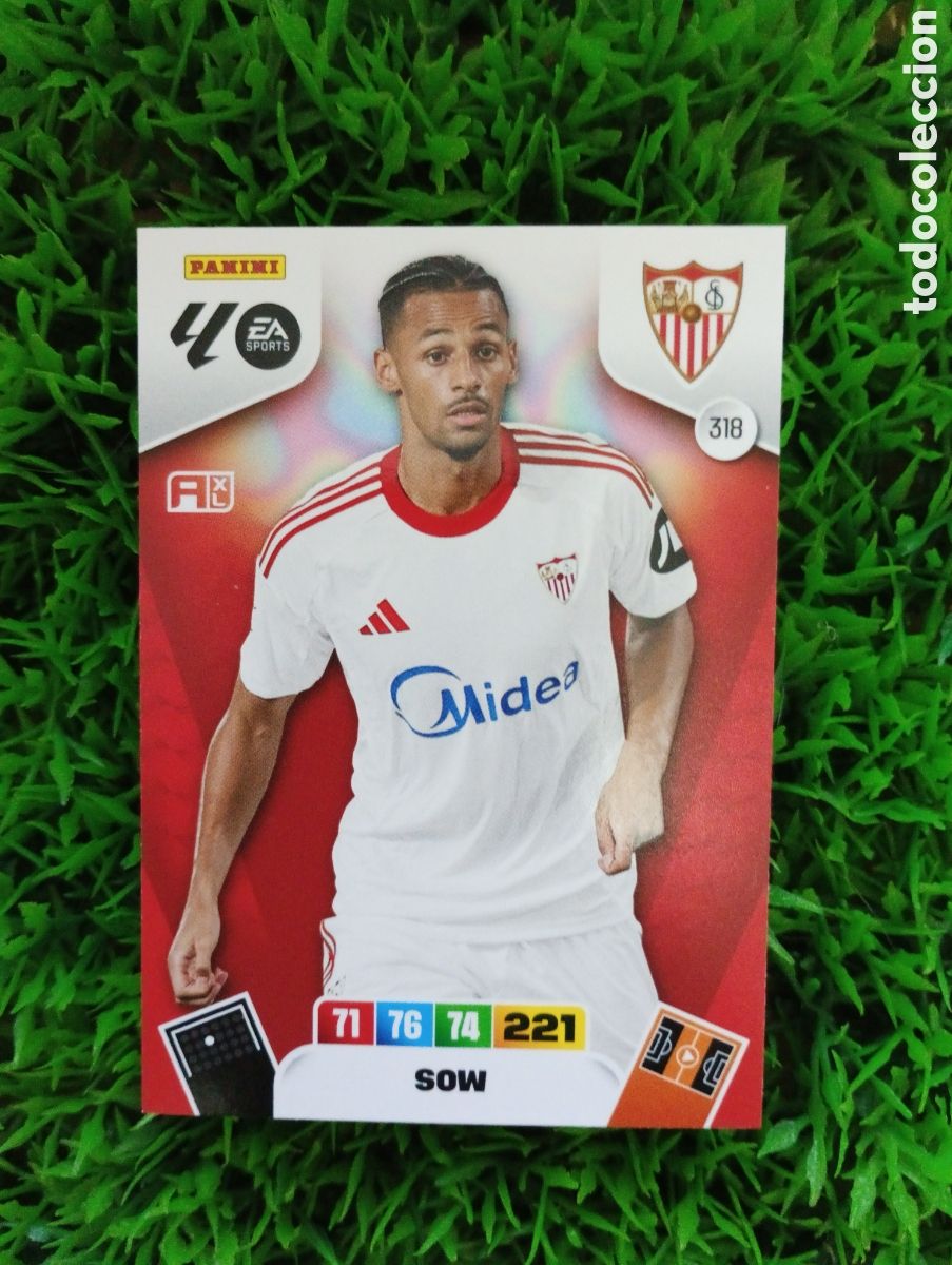Cromos de f&uacute;tbol: Sow Sevilla Adrenalyn 25-26 # 318