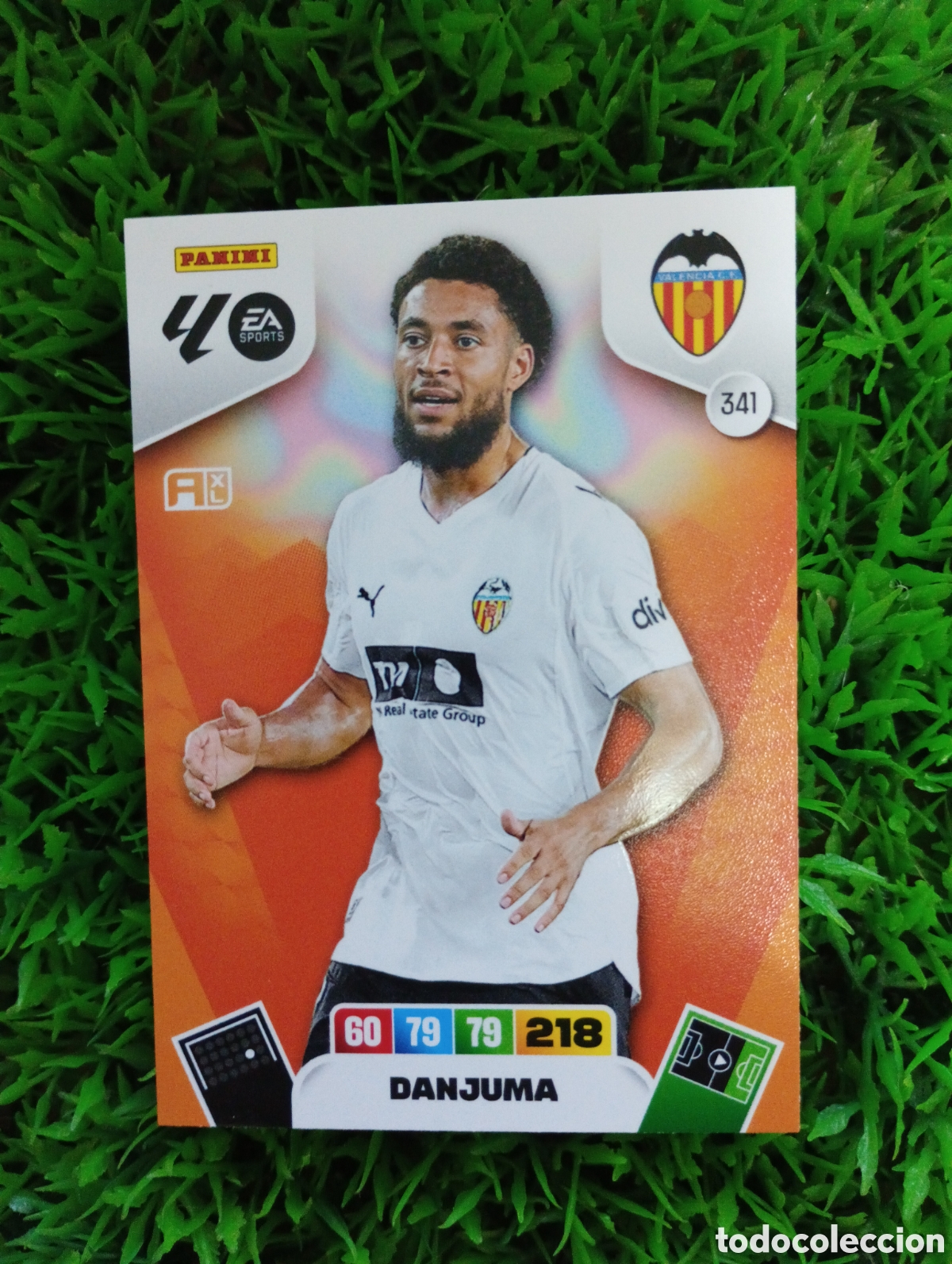 Cromos de f&uacute;tbol: Danjuma Valencia Adrenalyn 25-26 # 341