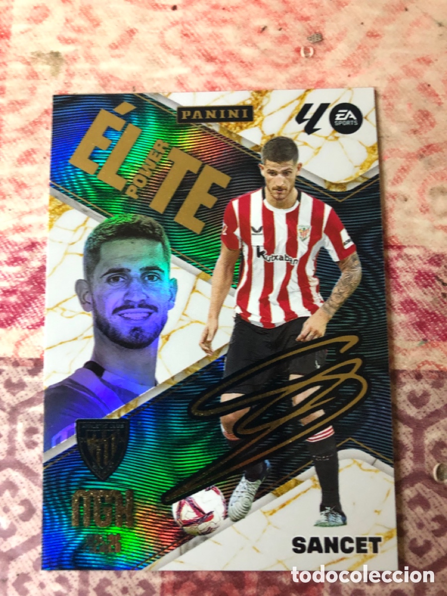 Cromos de f&uacute;tbol: Megacracks 2025 2026 25 26 panini Sancet &eacute;lite power n&deg; P17 P 17 Athletic Bilbao