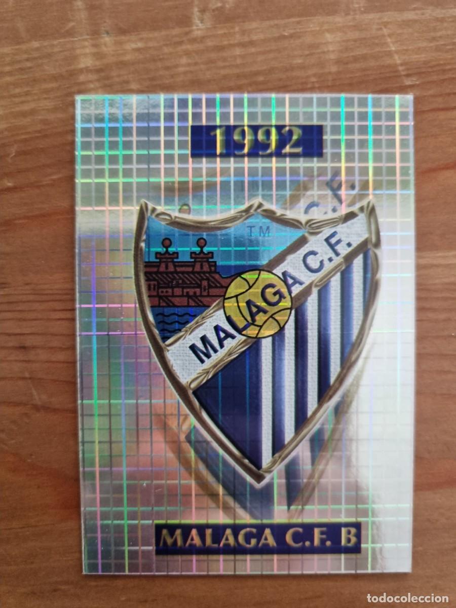 Cromos de f&uacute;tbol: 565 ESCUDO (M&aacute;laga CF). Las Fichas de la Liga 2003 2004 03 04 (Mundicromo)