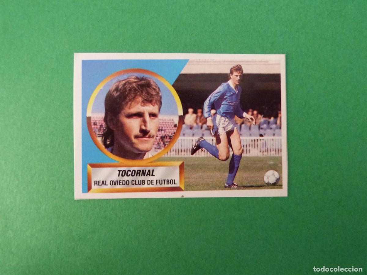 Cromos de f&uacute;tbol: CROMO FUTBOL TOCORNAL REAL OVIEDO C.F. RECORTADO N&ordm; 5 B LIGA ESTE 1988-1989/88-89