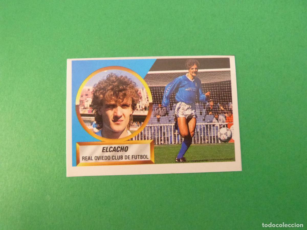 Cromos de f&uacute;tbol: CROMO FUTBOL ELCACHO REAL OVIEDO C.F. RECORTADO N&ordm; 11 LIGA ESTE 1988-1989/88-89