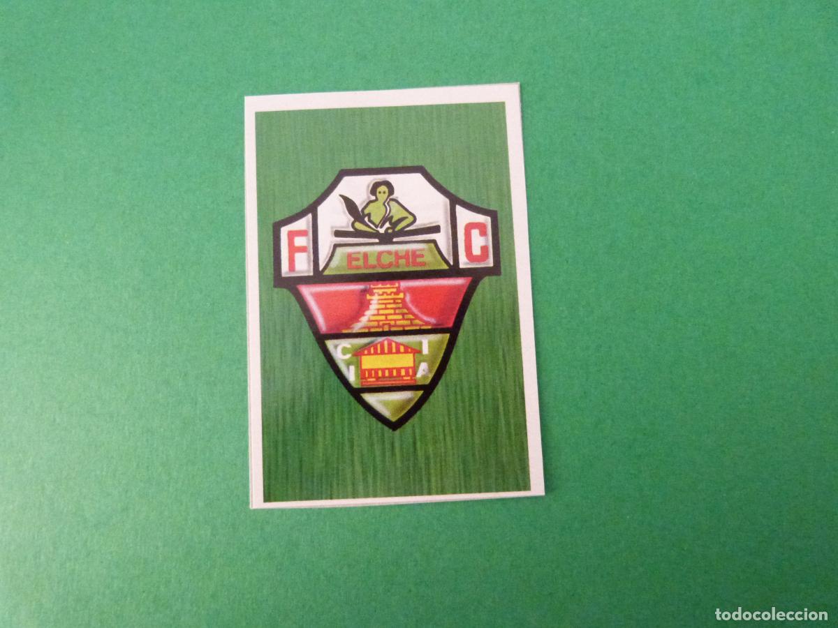 Cromos de f&uacute;tbol: CROMO FUTBOL ESCUDO ELCHE C.F. RECORTADO LIGA ESTE 1988-1989/88-89