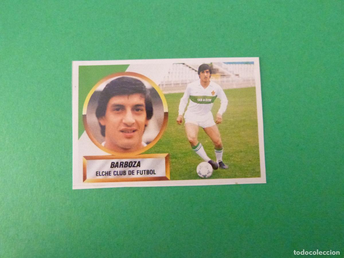 Cromos de f&uacute;tbol: CROMO FUTBOL BARBOZA ELCHE C.F. RECORTADO N&ordm; 16 B LIGA ESTE 1988-1989/88-89
