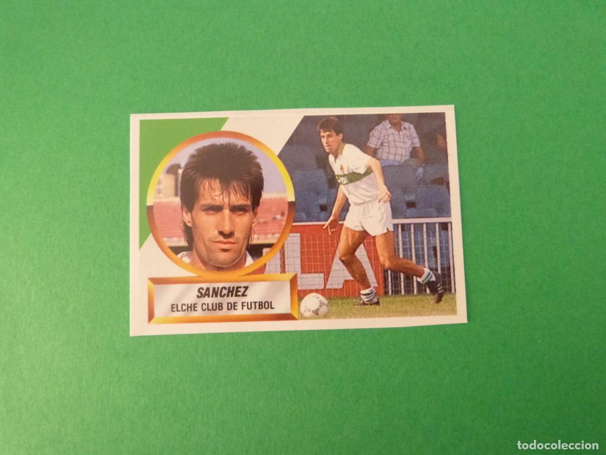 Cromos de f&uacute;tbol: CROMO FUTBOL SANCHEZ ELCHE C.F. RECORTADO N&ordm; 3 LIGA ESTE 1988-1989/88-89