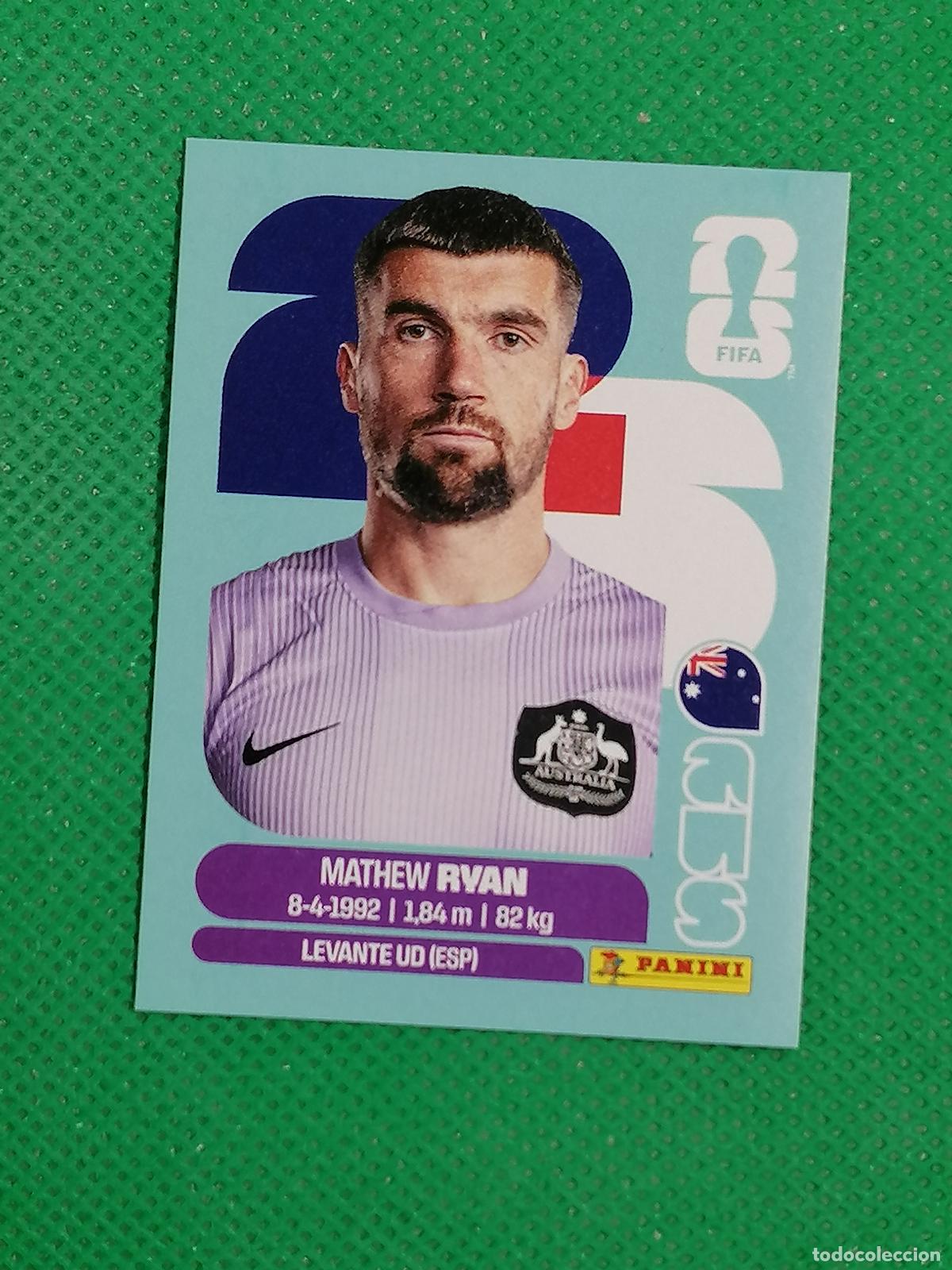 Fu&szlig;ball-Sticker: AUS 2 AUS2 MATHEW RYAN AUSTRALIA ⚽ PANINI FIFA MUNDIAL WORLD CUP 26 2026 STICKER ⚽