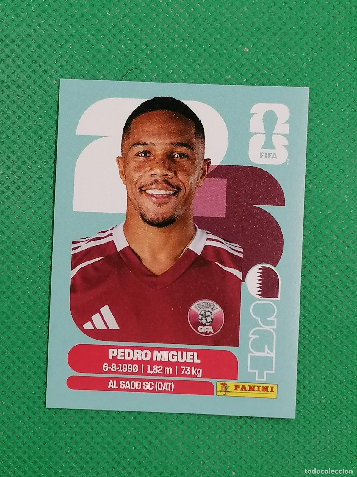 Cromos de f&uacute;tbol: QAT 7 QAT7 PEDRO MIGUEL QATAR ⚽ PANINI FIFA MUNDIAL WORLD CUP 26 2026 STICKER ⚽
